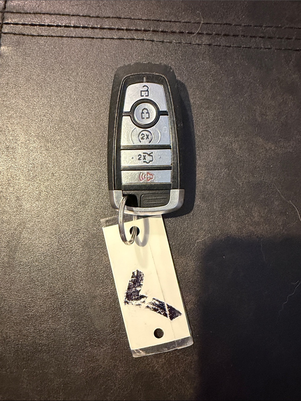 2017 Ford Fusion Key Fob in Black and Silver